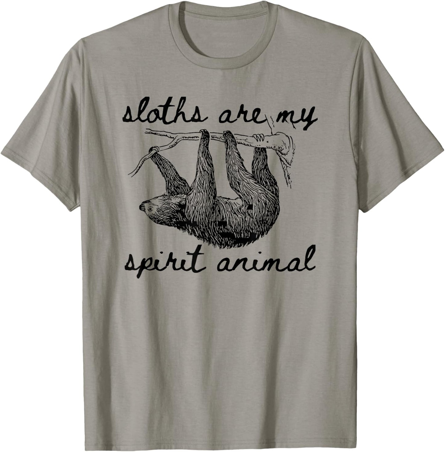 Sloth Spirit Animal Shirt, Sloths Are My Spirit Animal T-Shirt - T-Shirt | Sand