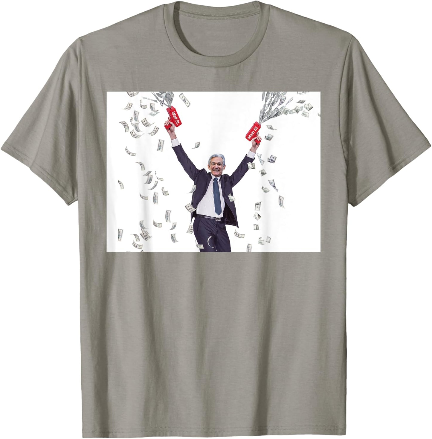Money Printer Go BRRR by JPow T-Shirt - T-Shirt | Sand