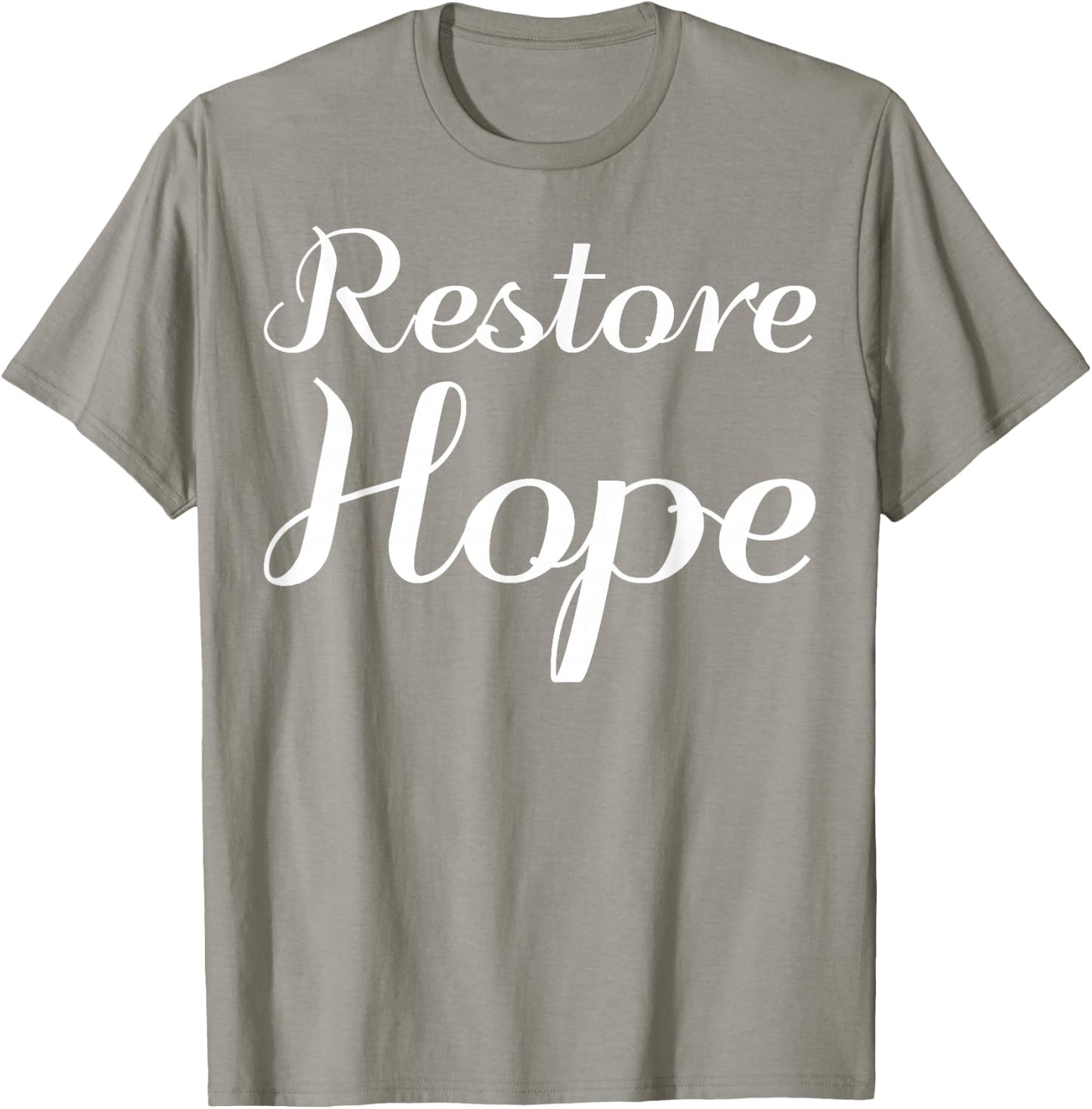 Restore Hope - Energy Healing T-Shirt - T-Shirt | Sand