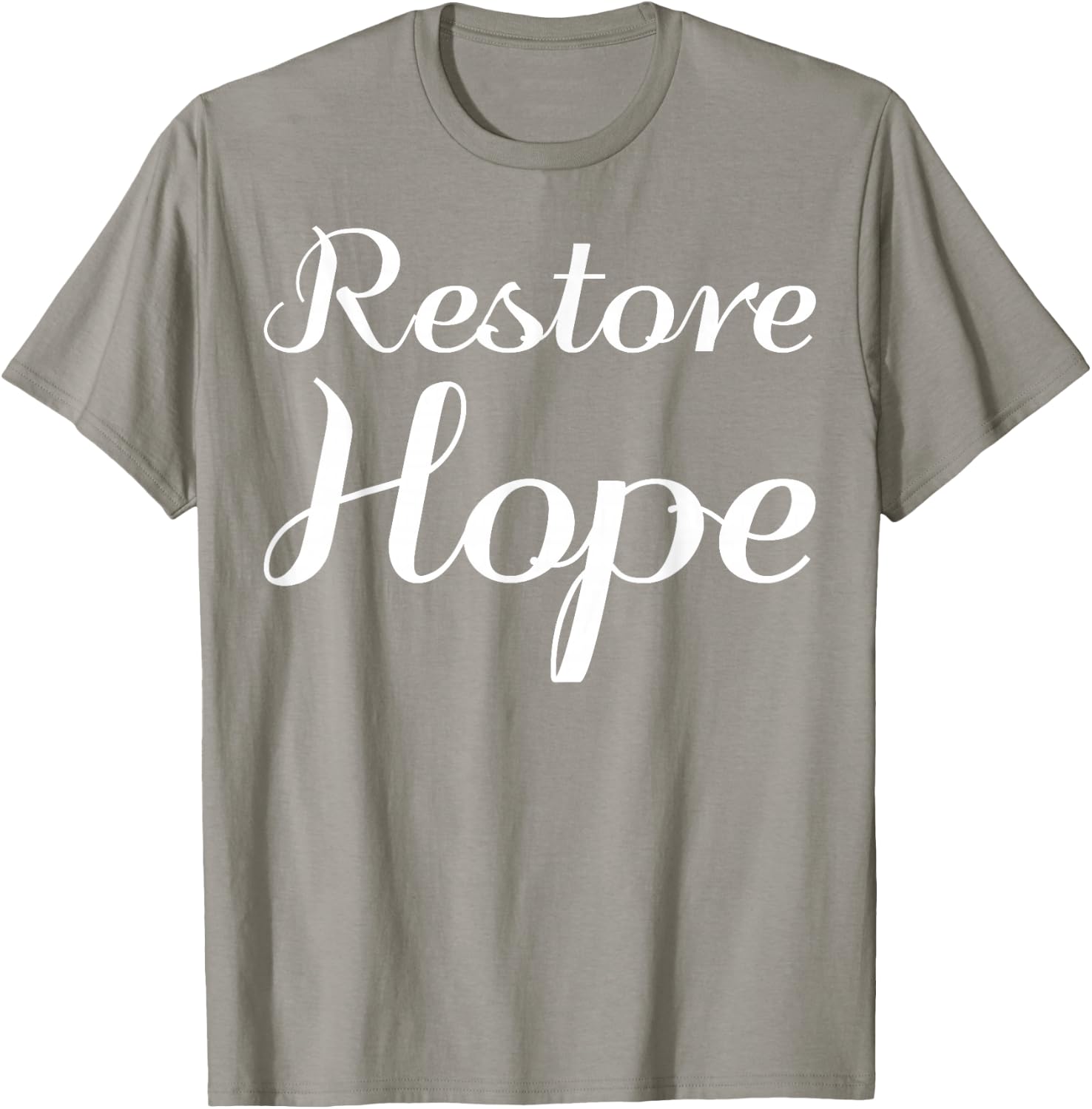 Restore Hope - Energy Healing T-Shirt - T-Shirt | Sand
