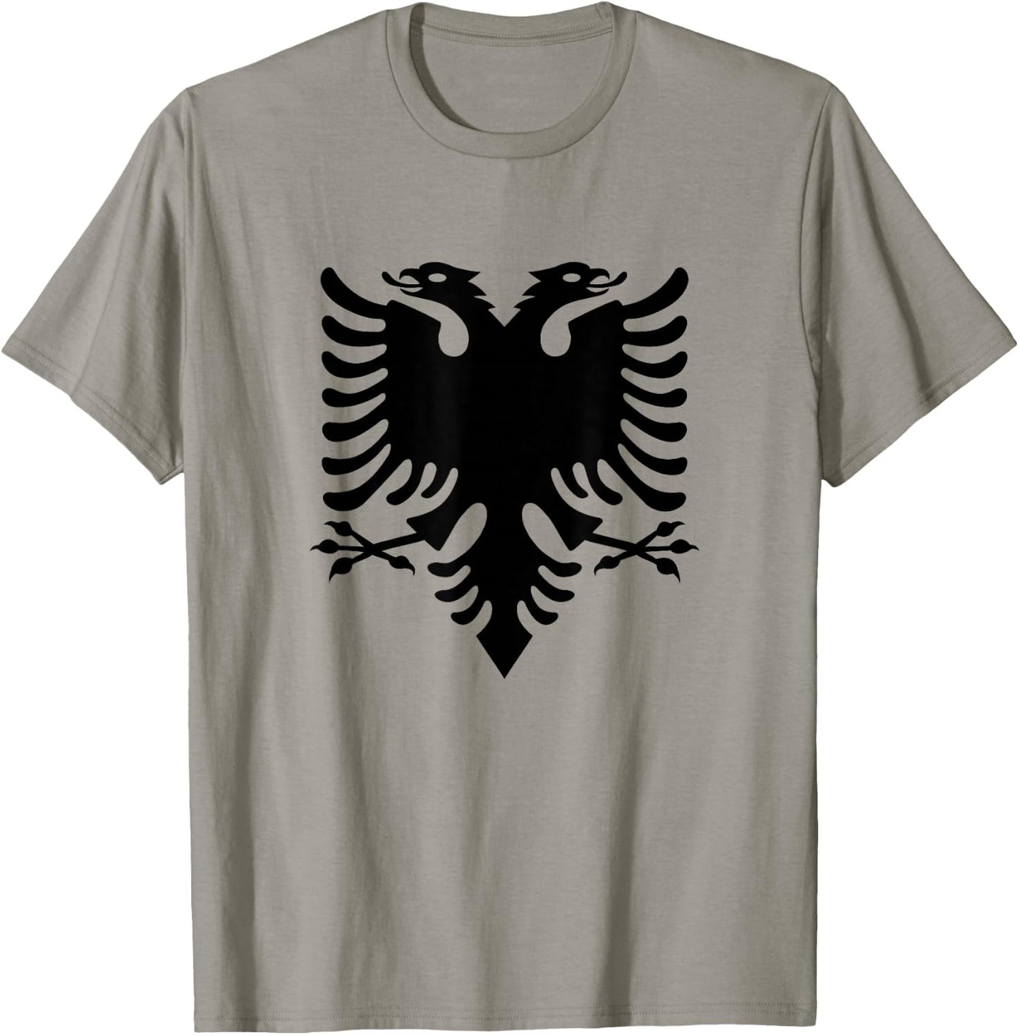 Albania Albanian Eagle Flag T-Shirt - T-Shirt | Sand