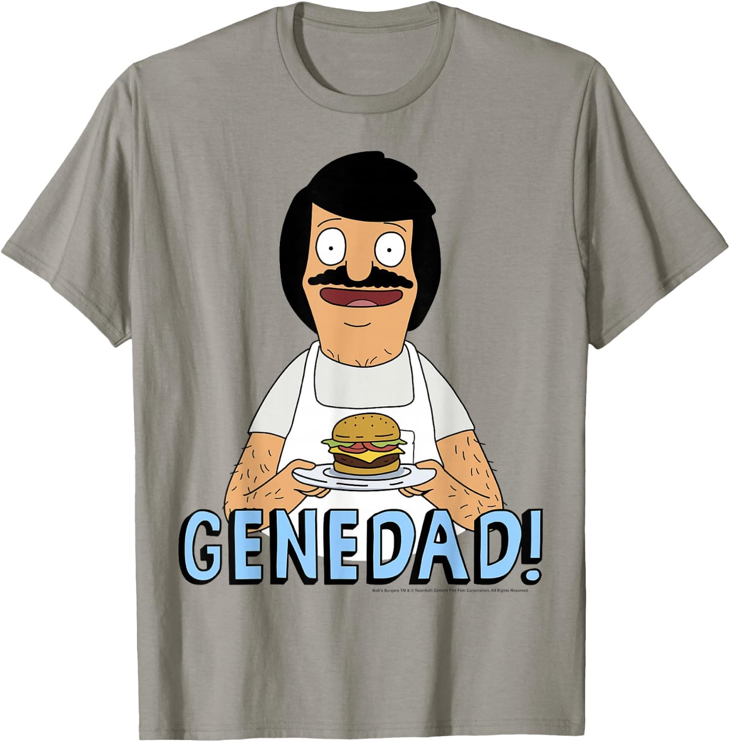 Bob's Burgers Gene Dad Portrait T-Shirt - T-Shirt | Sand