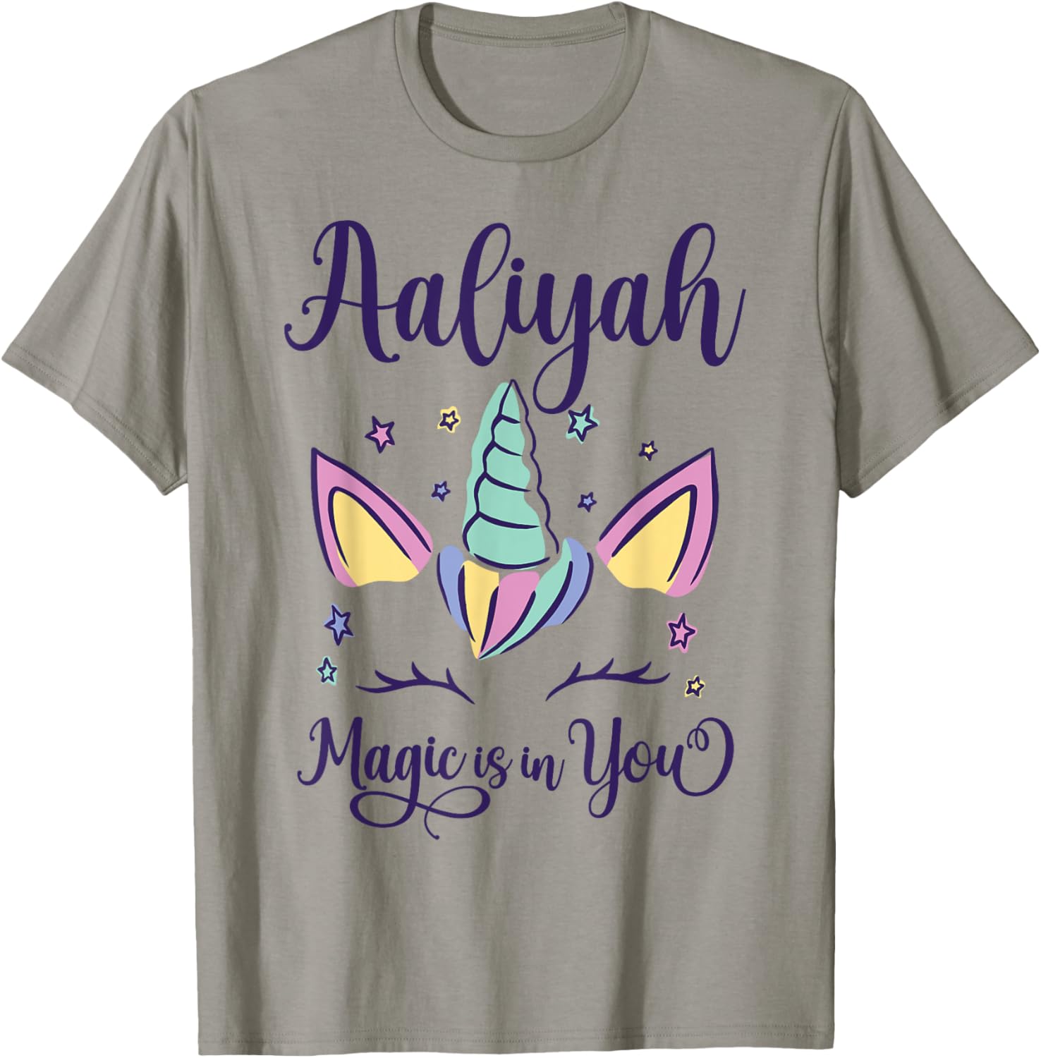 First Name Aaliyah Personalized I Love Aaliyah T-Shirt - T-Shirt | Sand
