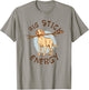 Big Stick Energy Cute Yellow Labrador Retriever Owner T-Shirt - T-Shirt | Sand