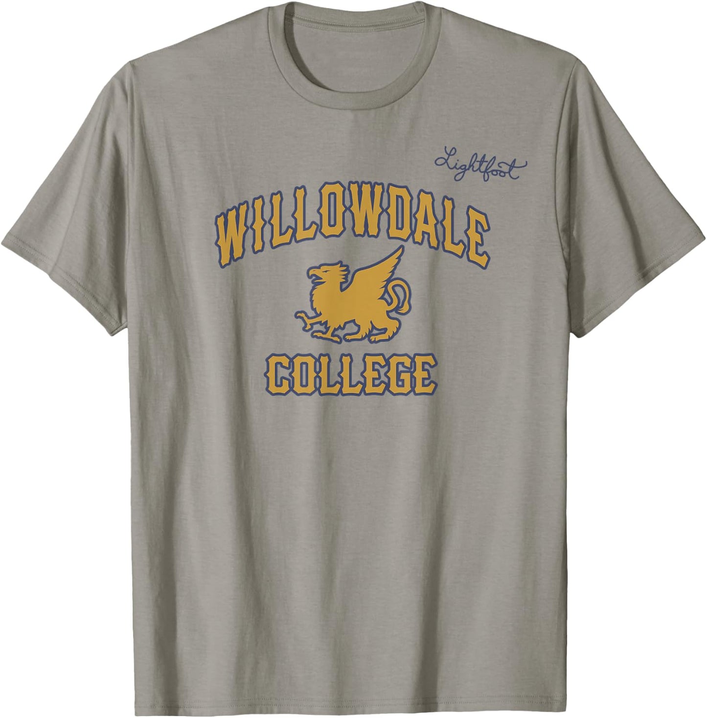 Disney Pixar Onward Willowdale College Lightfoot T-Shirt - T-Shirt | Sand