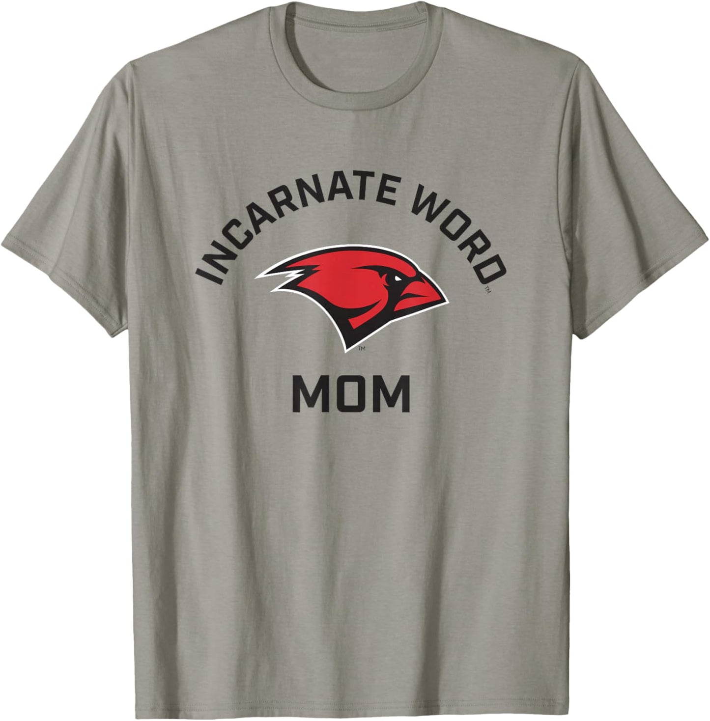 University of the Incarnate Word UIW Cardinals Arched Mom T-Shirt - T-Shirt | Sand
