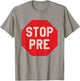 Vintage Stop Pre - Marathon Running Legend Runner T-Shirt - T-Shirt | Sand