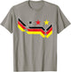 German Soccer Deutschland Germany Retro Sports Lover Fan T-Shirt - T-Shirt | Sand