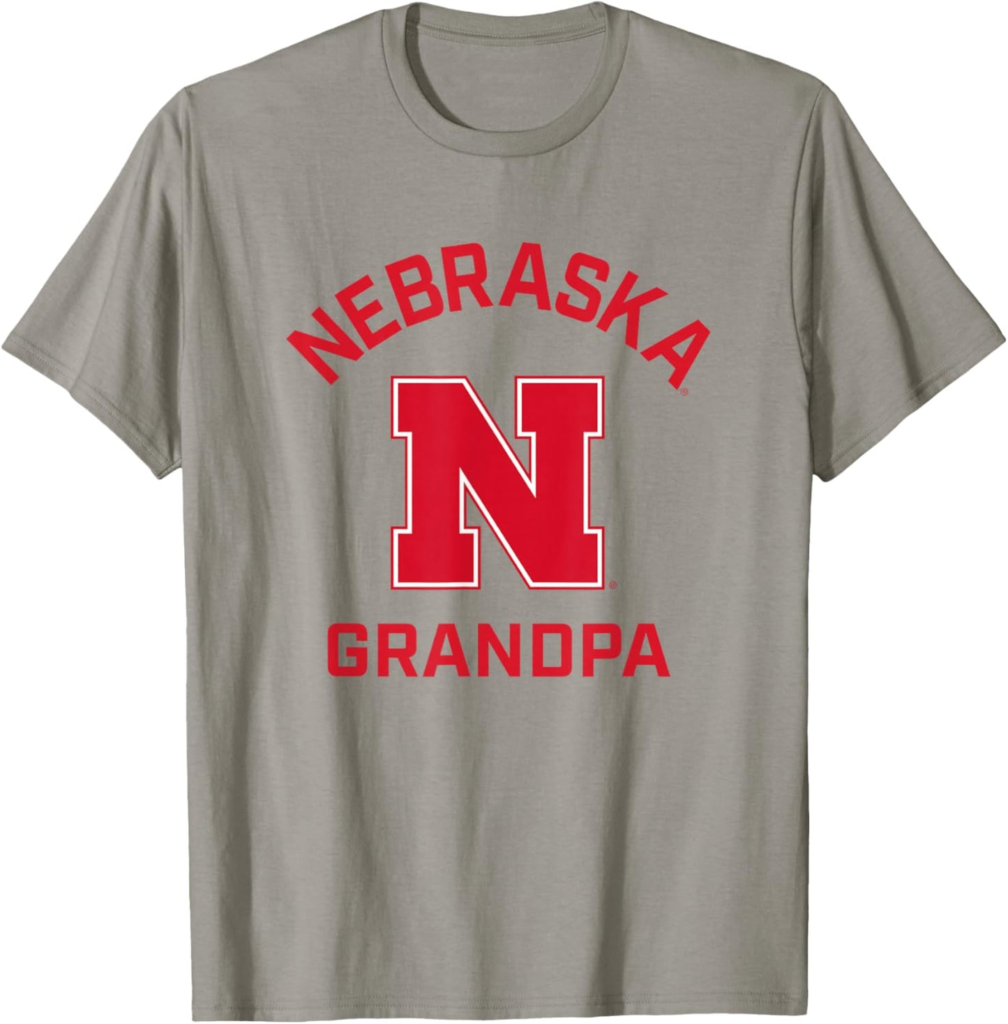 University of Nebraska Cornhuskers Arched Grandpa T-Shirt - T-Shirt | Sand