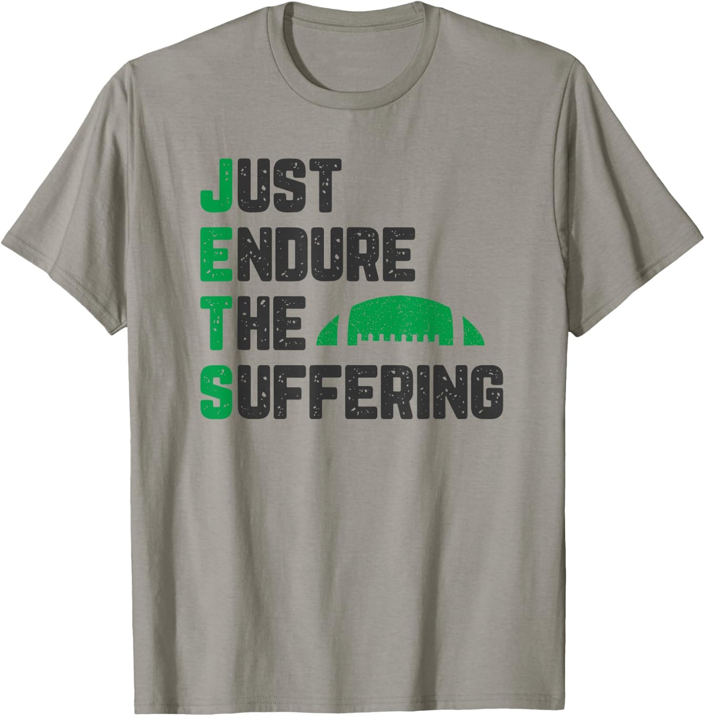 Just Endure The Suffering Football Vintage T-Shirt - T-Shirt | Sand