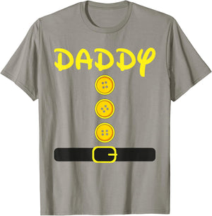 Daddy Dwarf Halloween Family Costume Color Dwarf Matching T-Shirt - T-Shirt | Sand