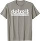Detroit Retro St. Patrick's Patty's Paddy's Day T-Shirt - T-Shirt | Sand