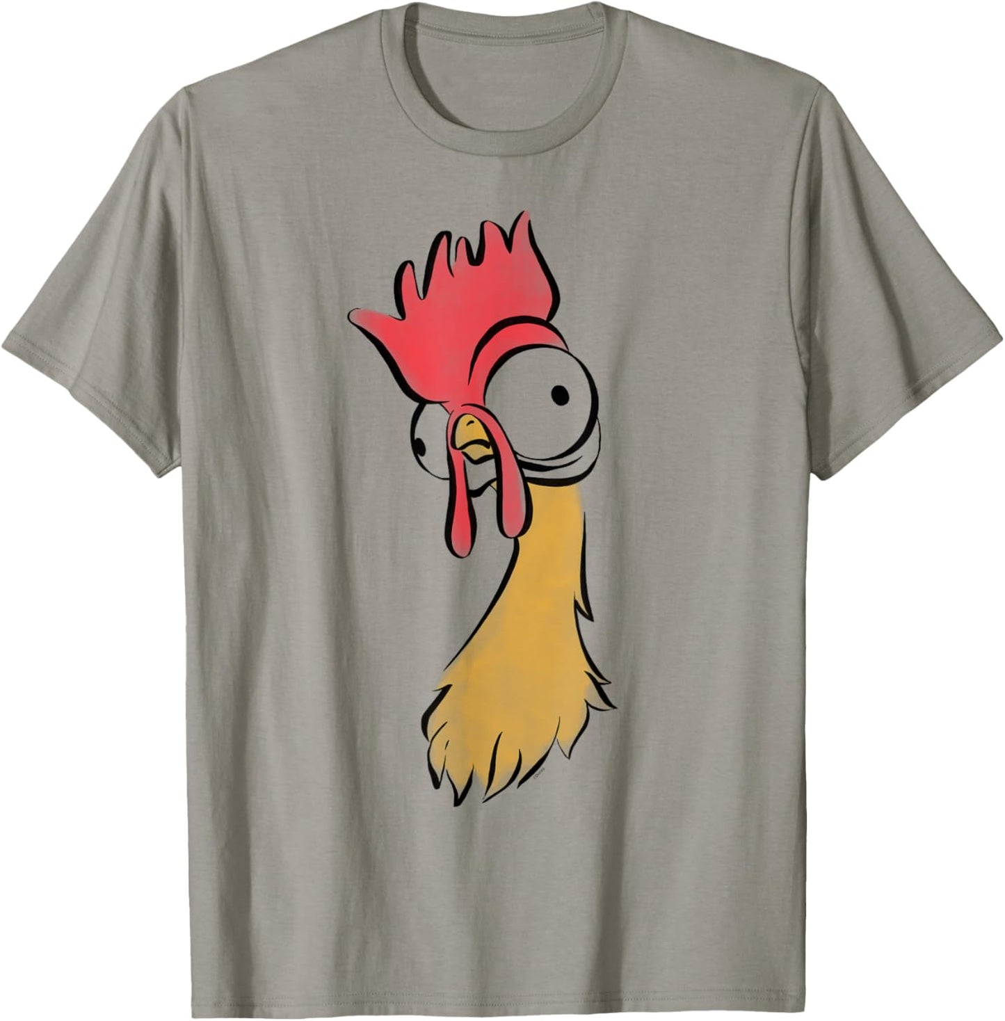 Disney Moana Heihei Rooster Chicken Big Face Costume T-Shirt - T-Shirt | Sand
