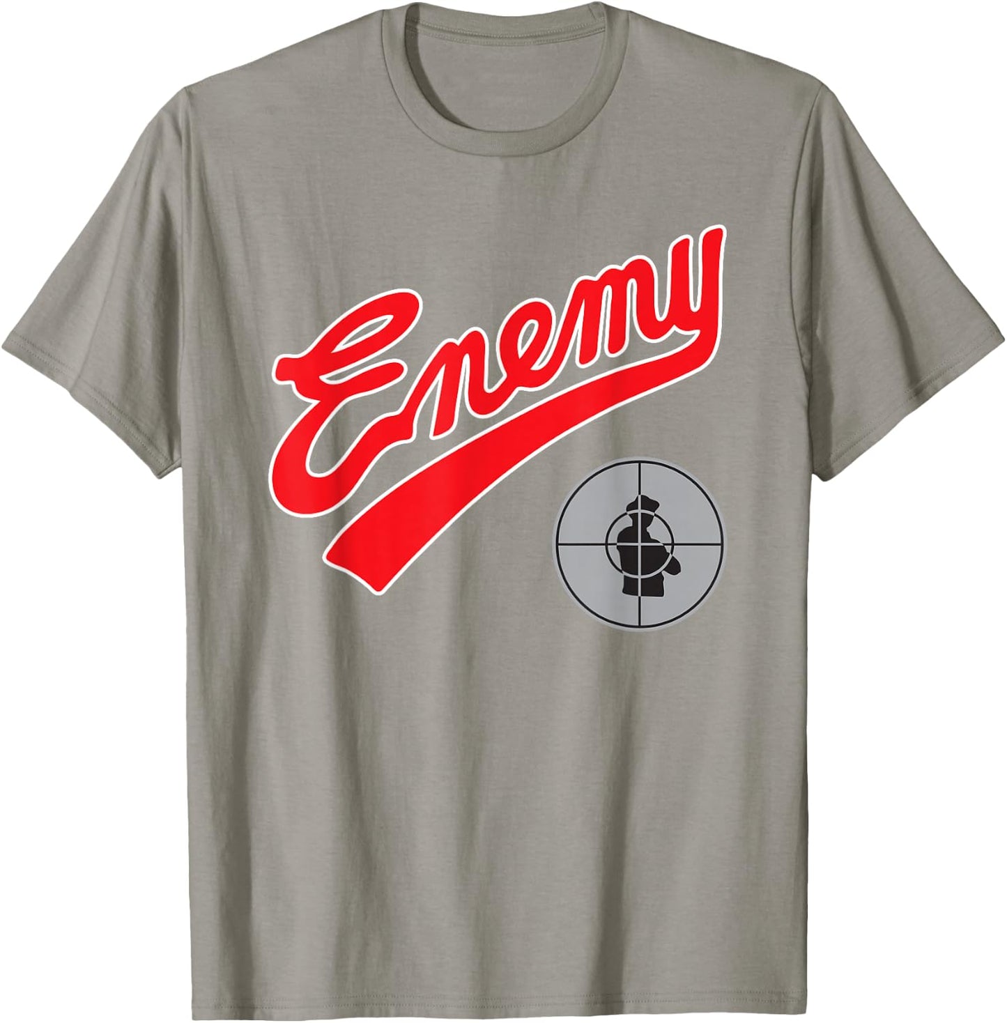 Public Enemy Official Enemy Target T-Shirt - T-Shirt | Sand