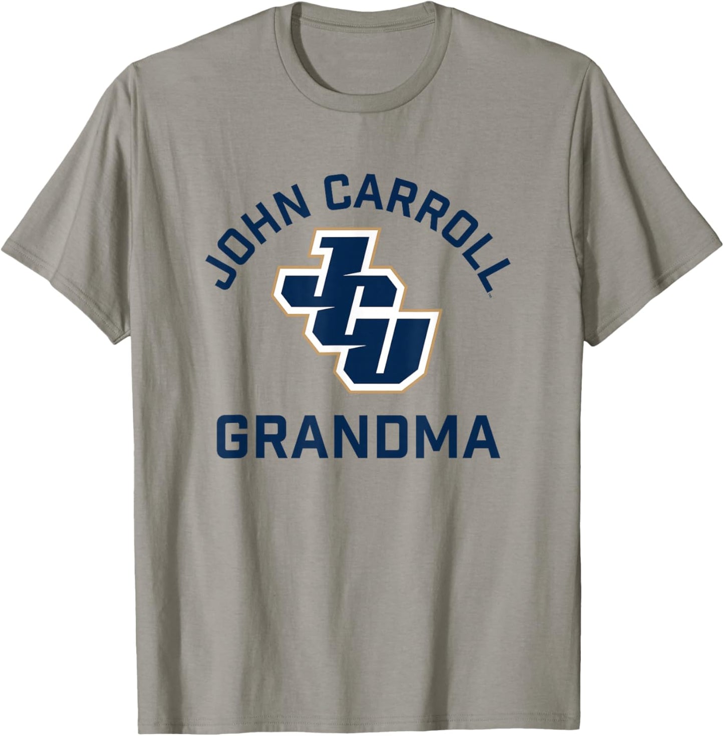 John Carroll University Blue Streaks Arched Grandma T-Shirt - T-Shirt | Sand
