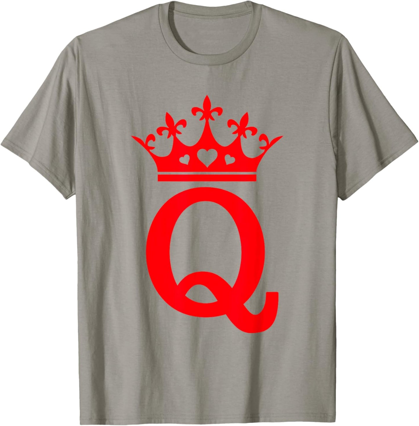 Queen Hearts Valentines - Halloween Queen of Hearts Costume T-Shirt - T-Shirt | Sand