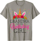 Grandma of the Birthday Girl Grandmother Unicorn Birthday T-Shirt - T-Shirt | Sand