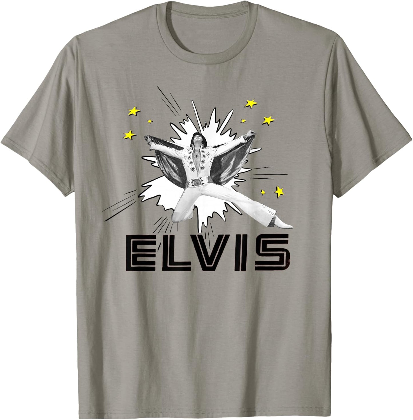 Elvis Presley Official The King T-Shirt - T-Shirt | Sand