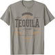 Mexican Tequila Cinco De Mayo Vintage Distressed Labell T-Shirt - T-Shirt | Sand