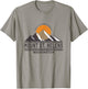 Vintage Mount St. Helens Washington - Mountain Souvenir T-Shirt - T-Shirt | Sand