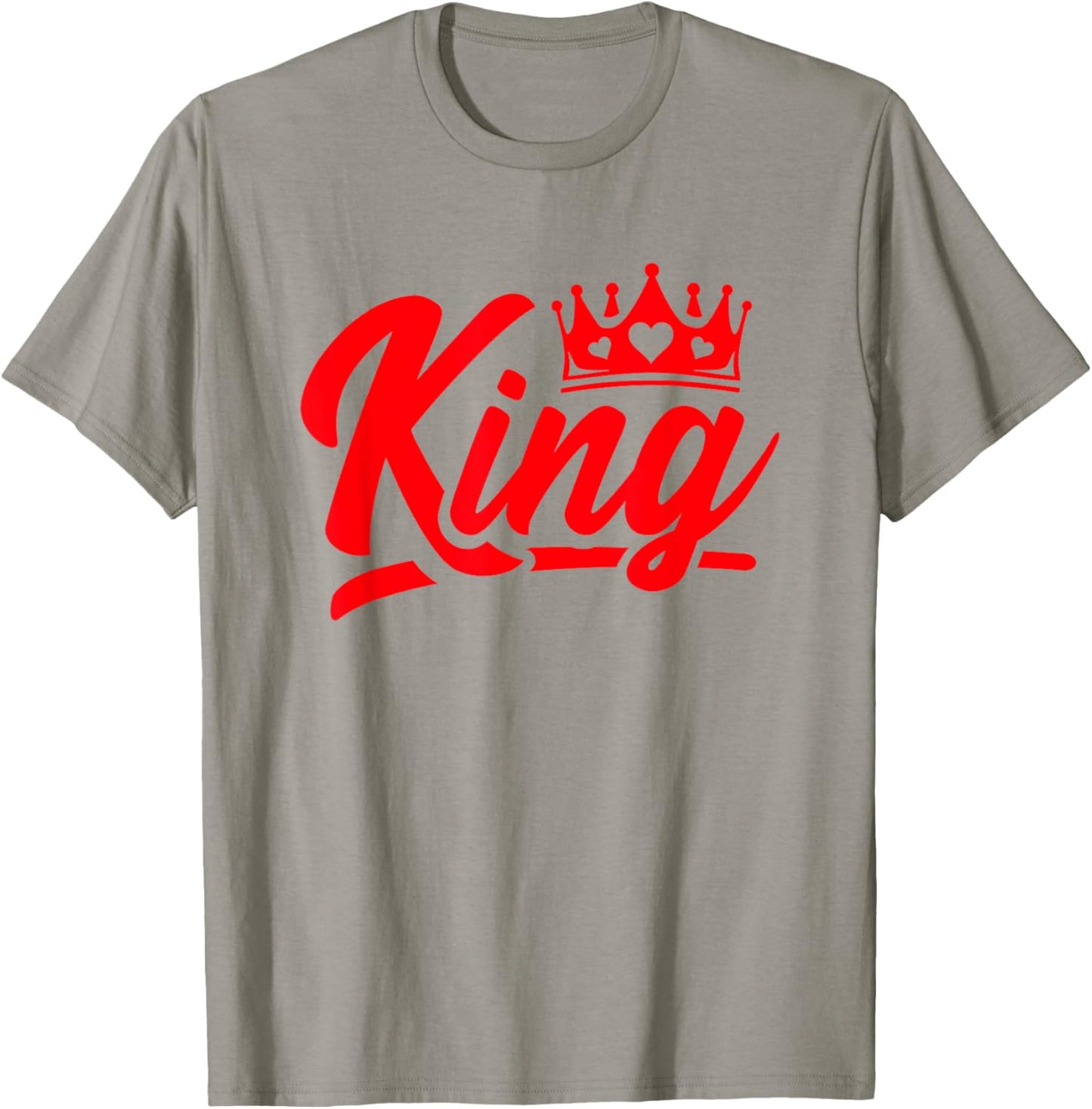 King Hearts Halloween Costume - Valentines King of Hearts T-Shirt - T-Shirt | Sand