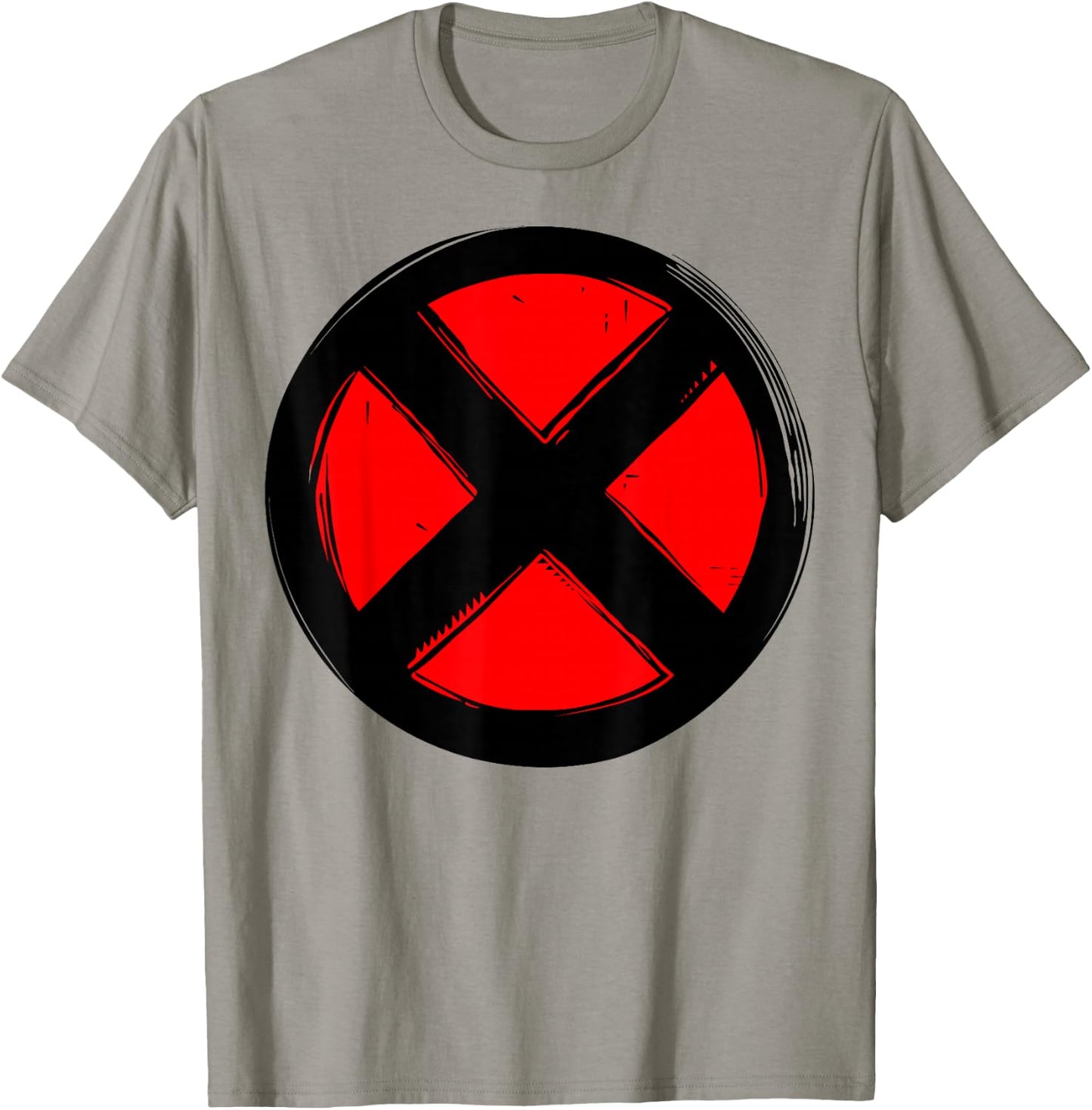 Marvel X-Men Woodcut Red Logo T-Shirt - T-Shirt | Sand
