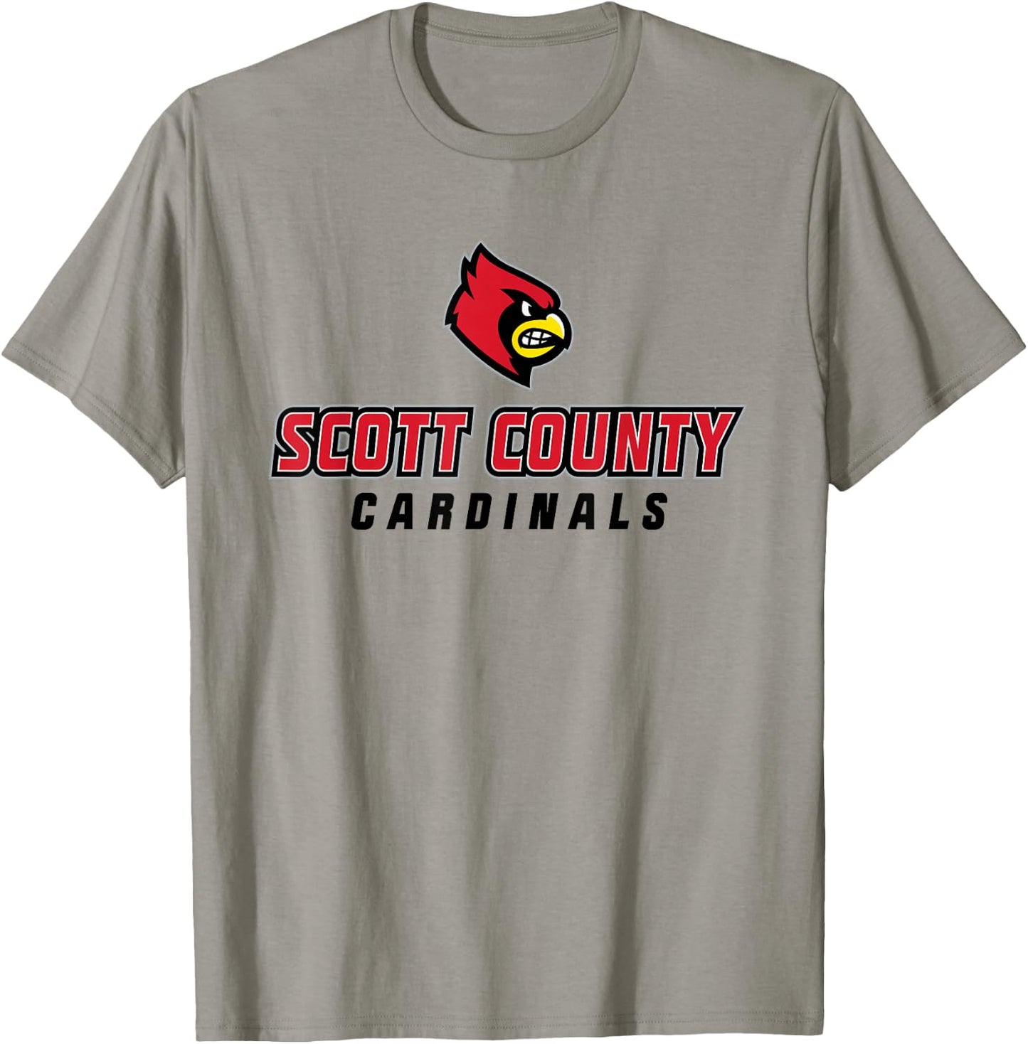 Scott County High School Cardinals T-Shirt - T-Shirt | Sand