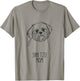 Line Art Best Dog Mom Women - Shih Tzu T-Shirt - T-Shirt | Sand