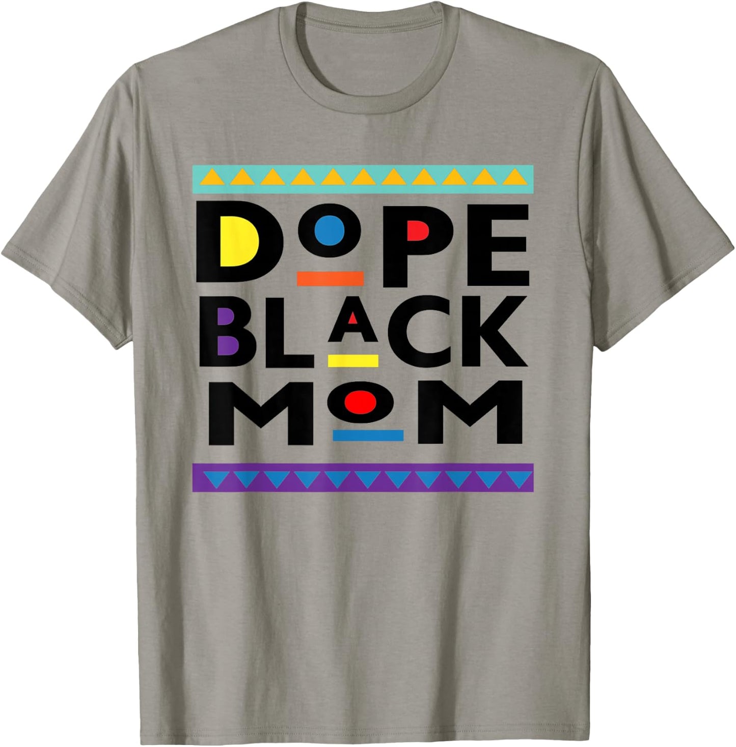 Dope Black Mom Pride Melanin African American T-Shirt - T-Shirt | Sand