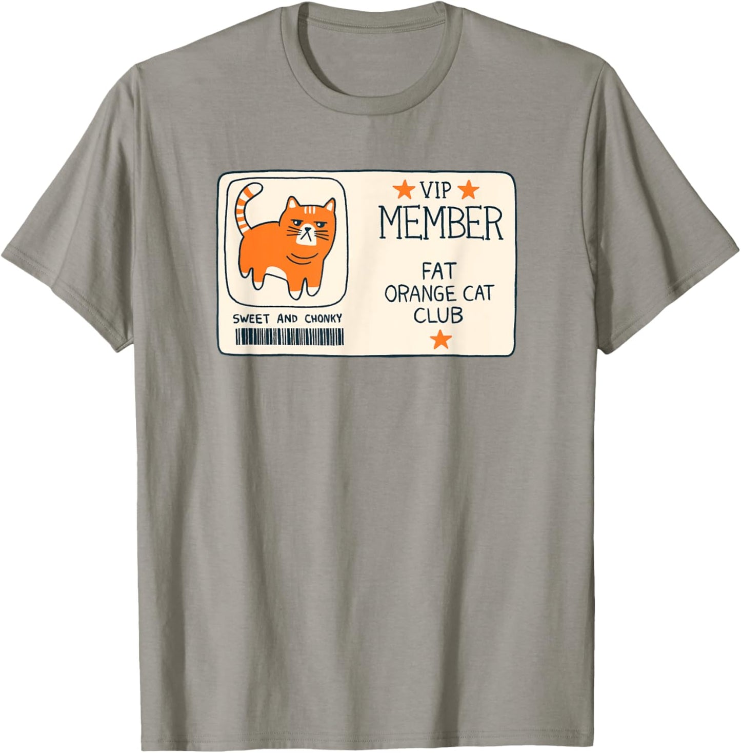 Fat Orange Cat Club Women T-Shirt - T-Shirt | Sand