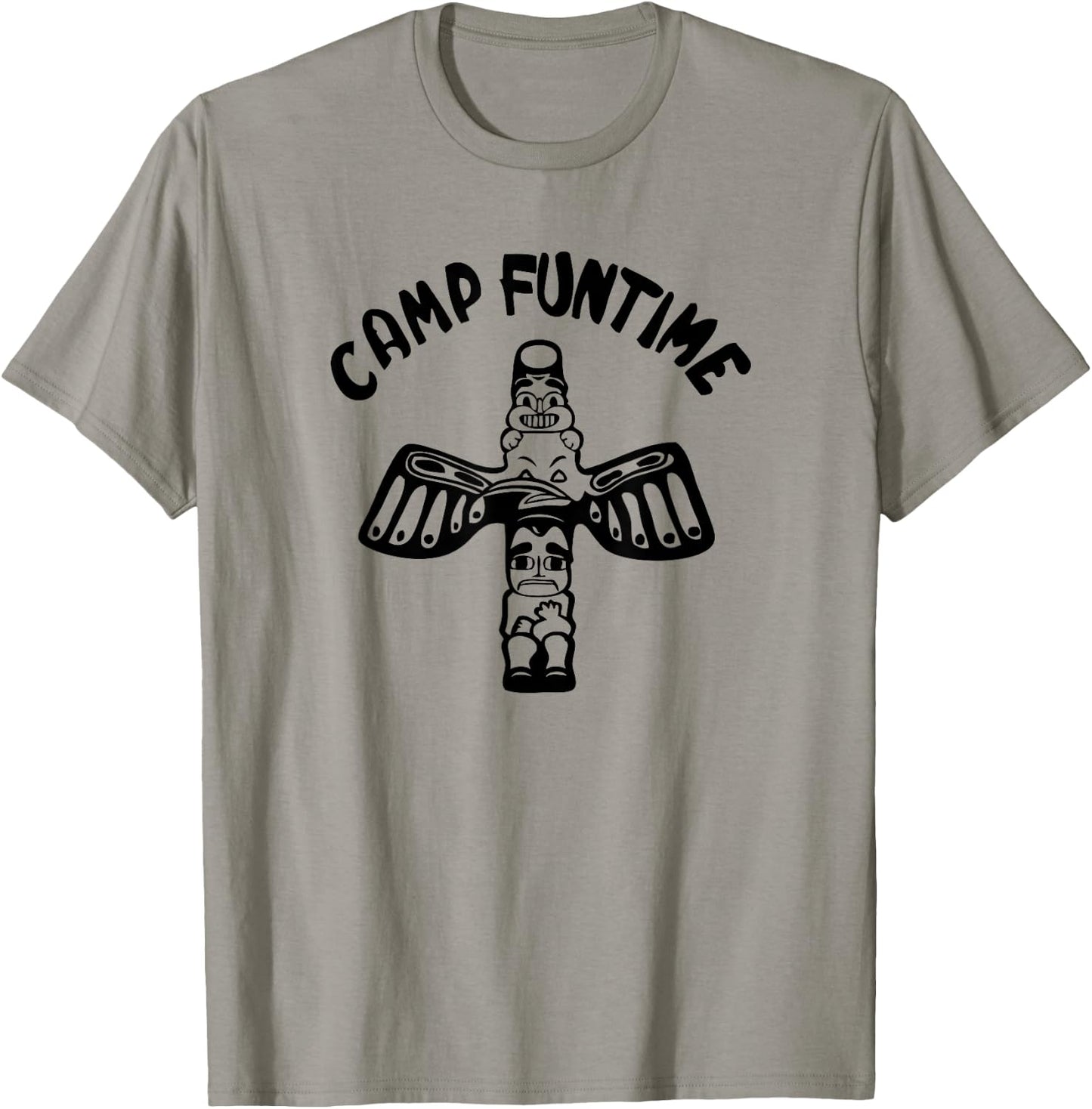 Camp Funtime, Gift, Punk, Rock, Retro, Summer T-Shirt - T-Shirt | Sand