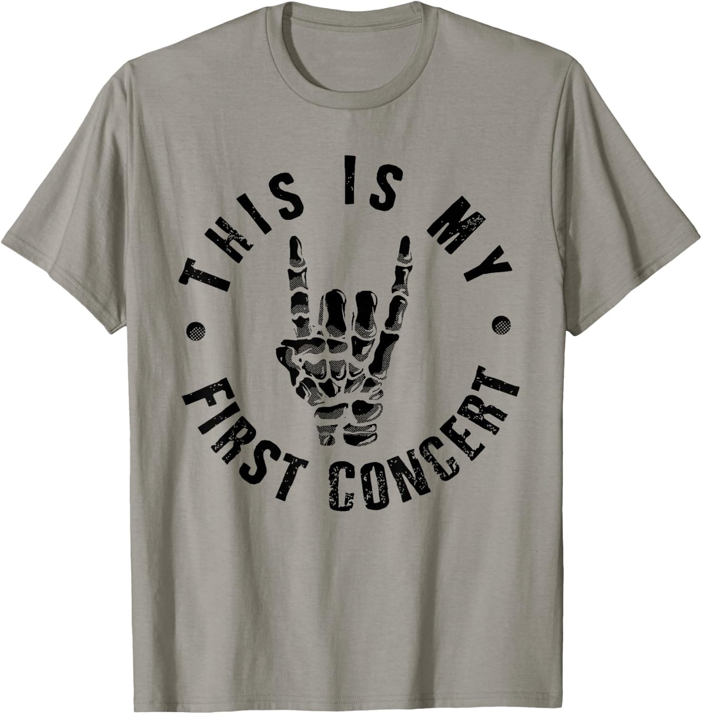 This Is My First Concert T-Shirt - T-Shirt | Sand