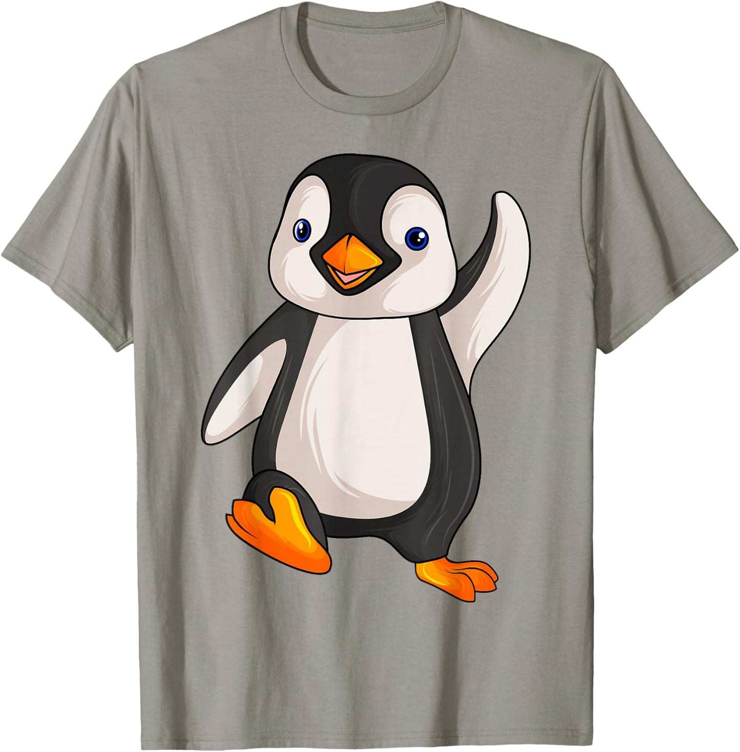 Penguin Girls Boys Women Children Penguin T-Shirt - T-Shirt | Sand
