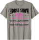 Horse Show Mom T-Shirt - T-Shirt | Sand