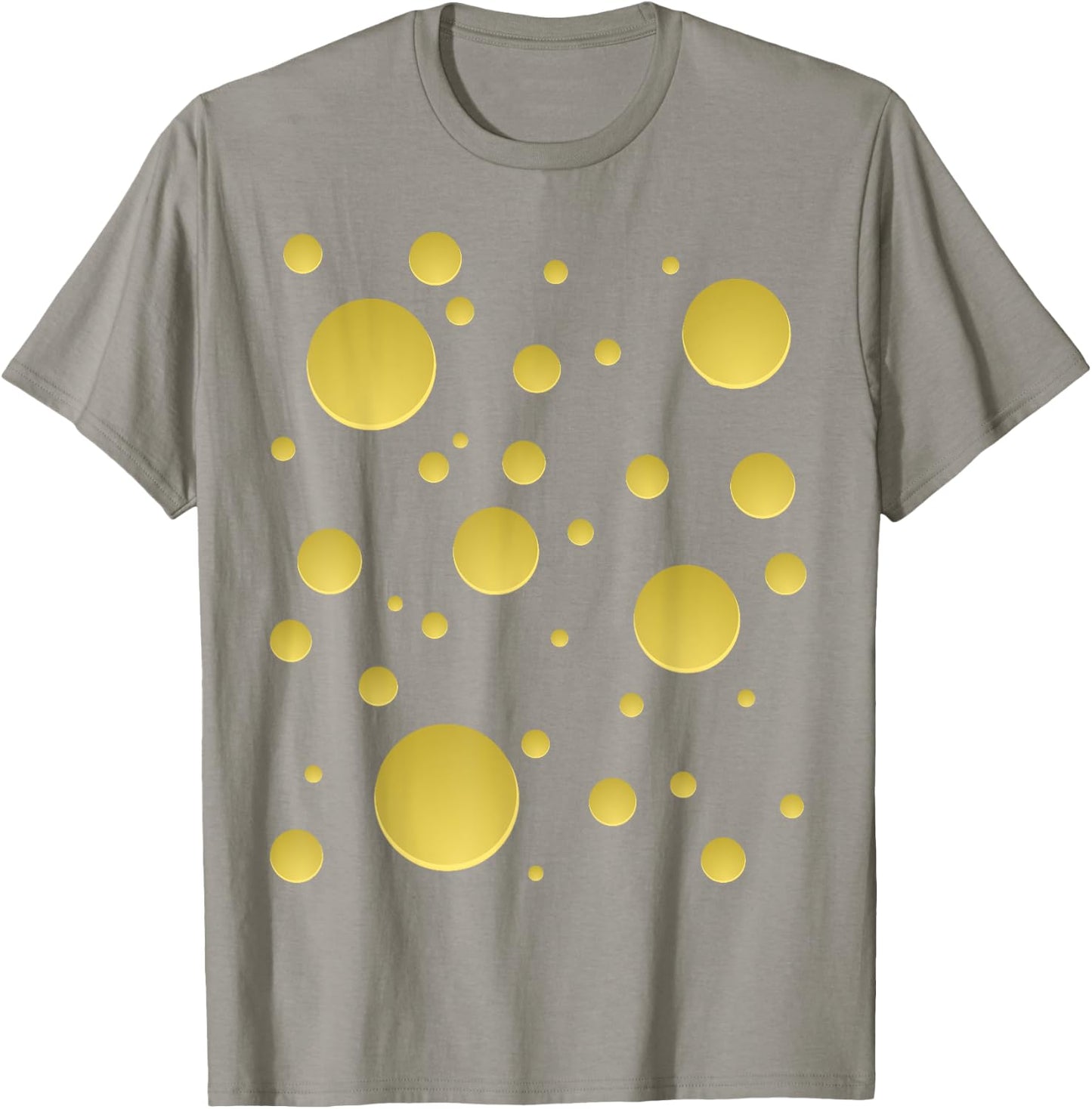 Cheese Costume Halloween Yellow Cheese Costume T-Shirt - T-Shirt | Sand
