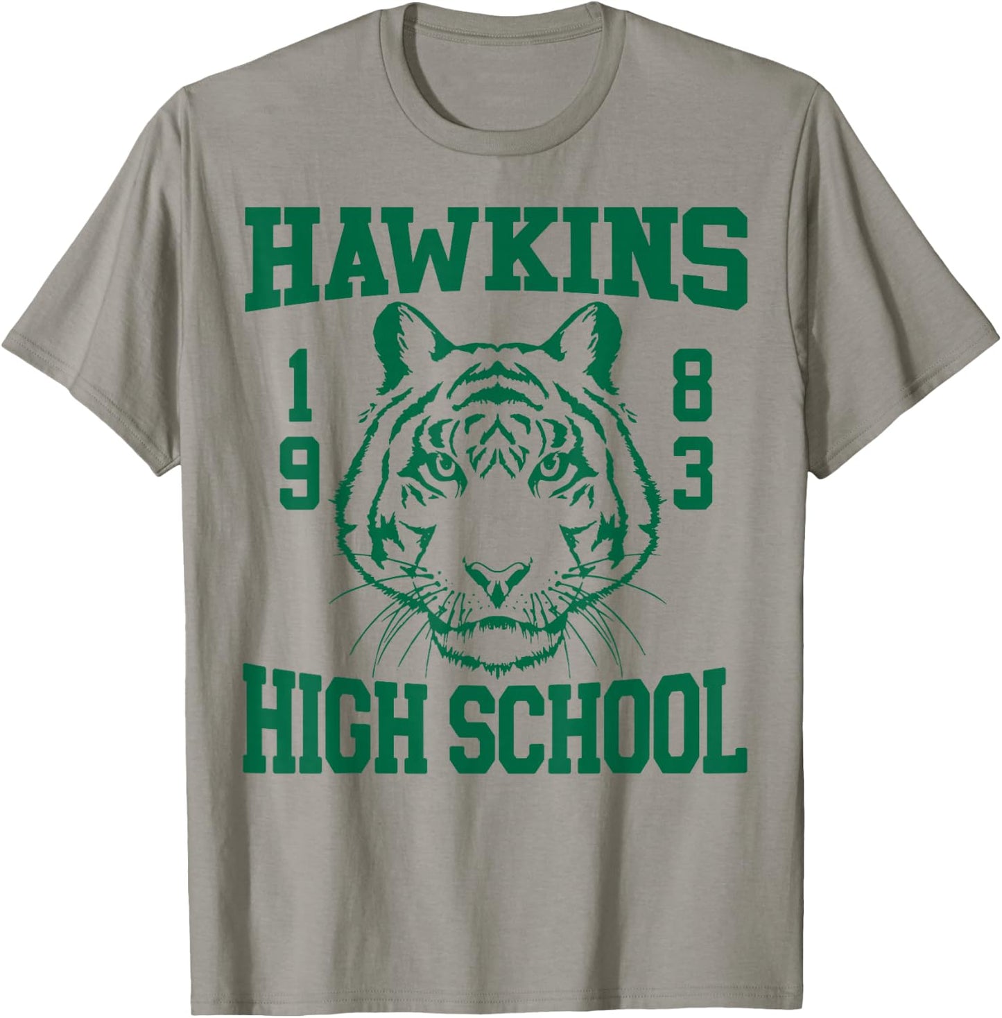 Netflix Stranger Things Hawkins High School 1983 T-Shirt - T-Shirt | Sand