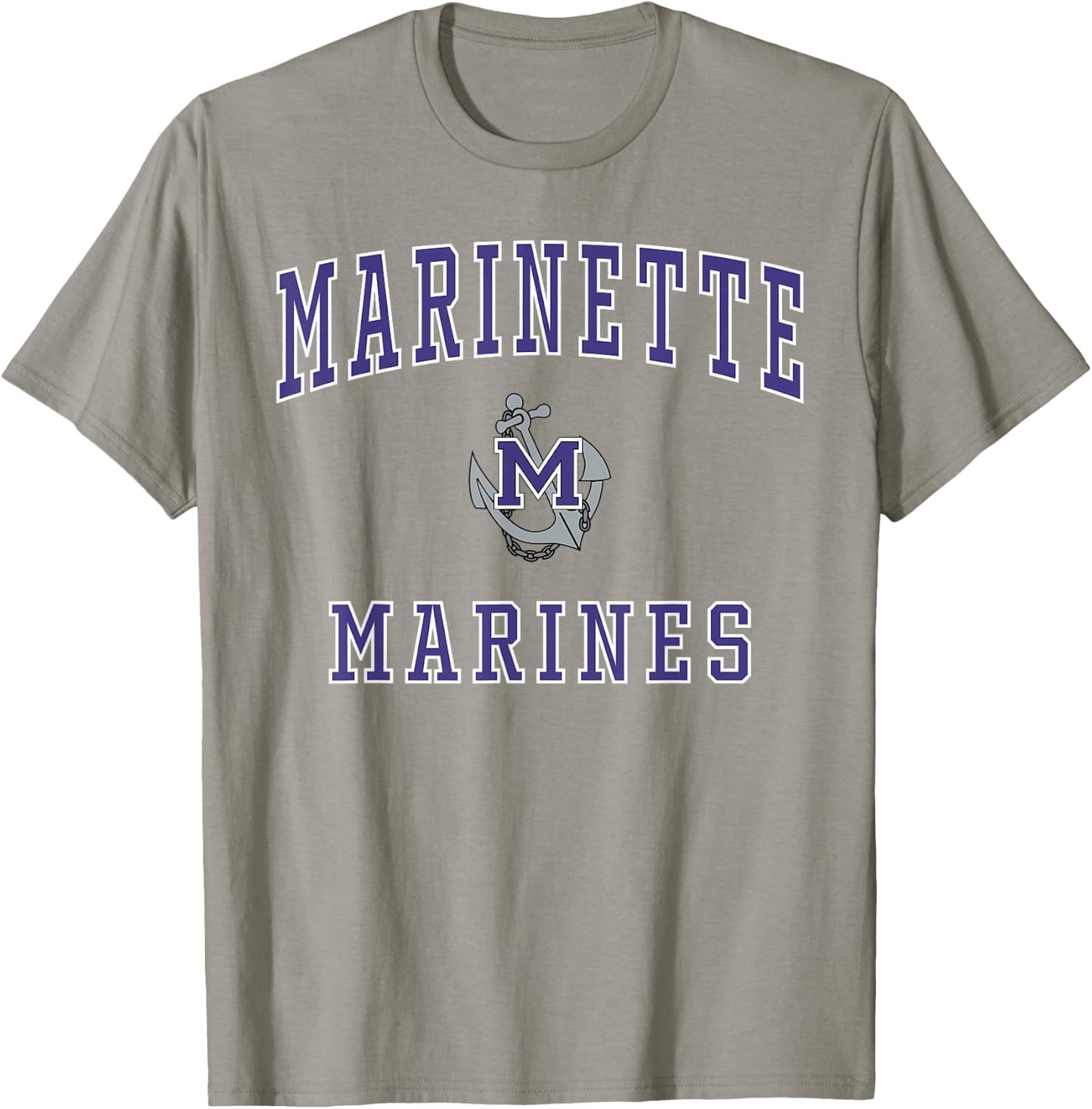 Marinette High School Marines T-Shirt - T-Shirt | Sand