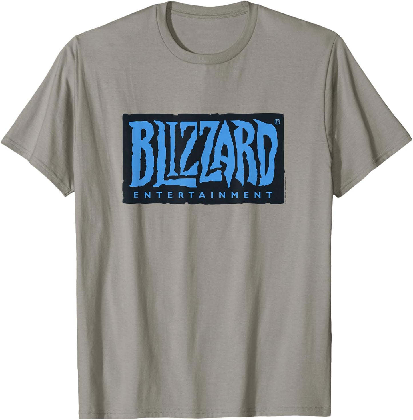 Blizzard Entertainment Official Blue Logo T-Shirt - T-Shirt | Sand