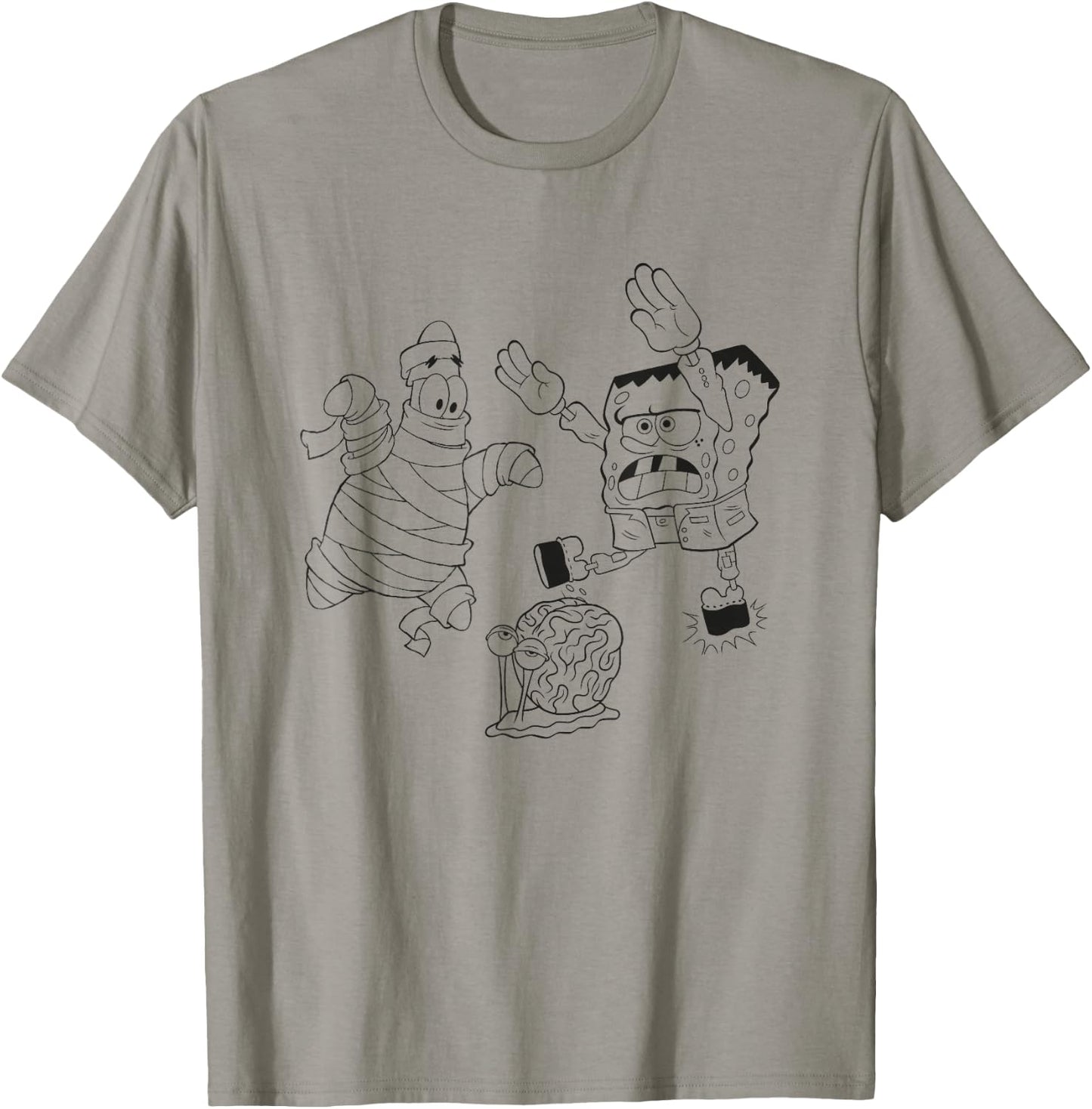 Spongebob Squarepants Halloween Spongebob & Friends Costumes T-Shirt - T-Shirt | Sand