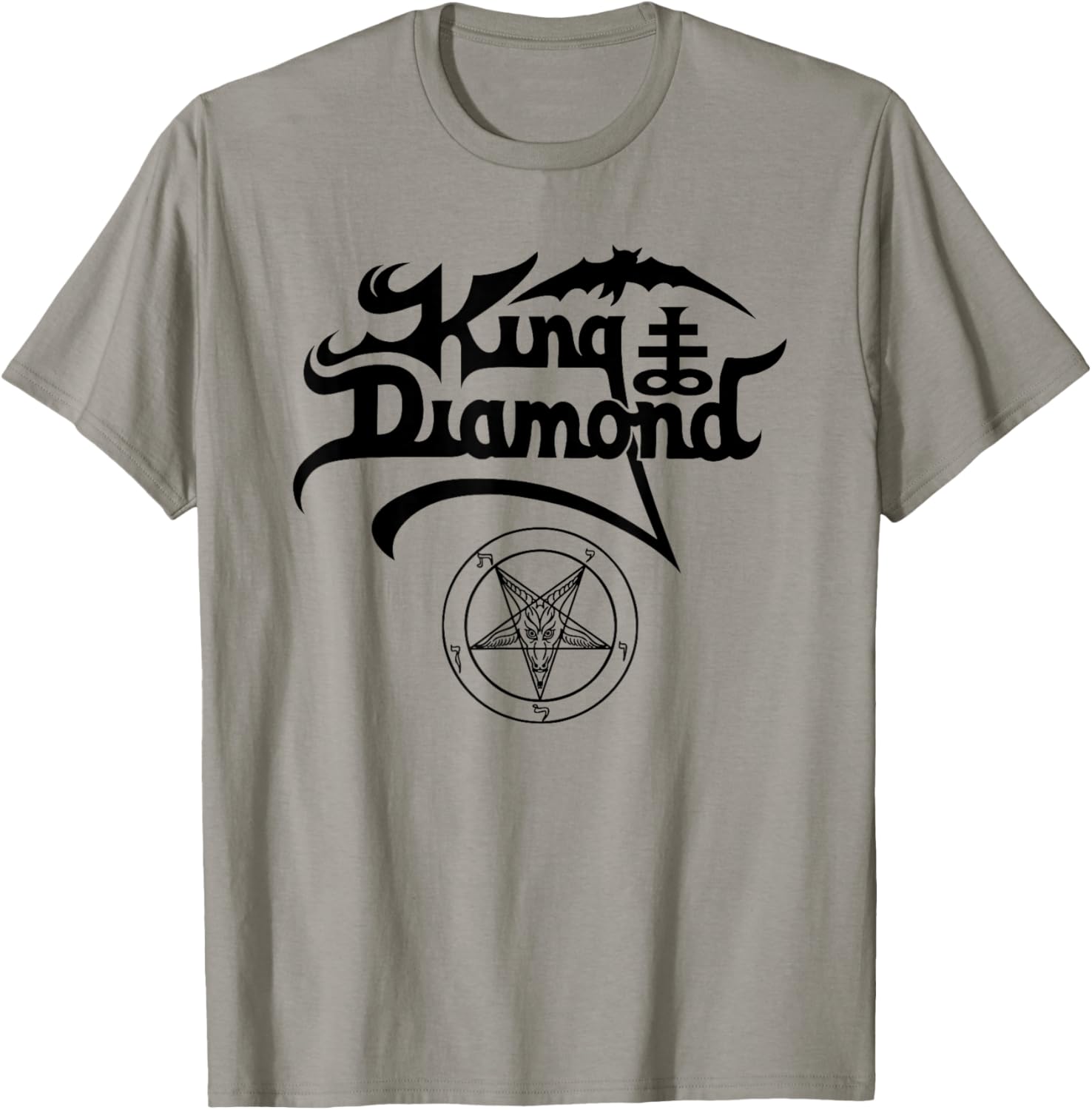 King Diamond Logo T-Shirt - T-Shirt | Sand