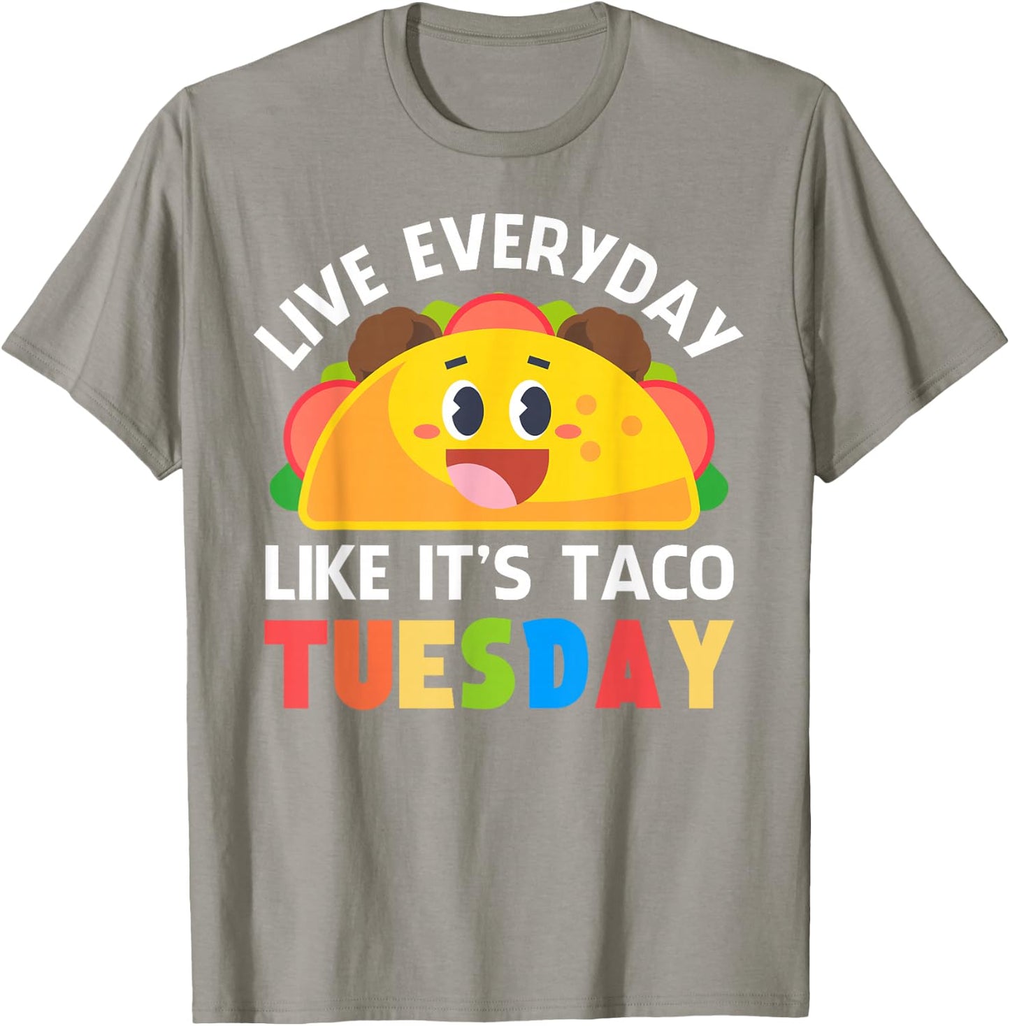 Taco Shirt Women Kids Boys Girls Everyday Like Taco Tuesday T-Shirt - T-Shirt | Sand