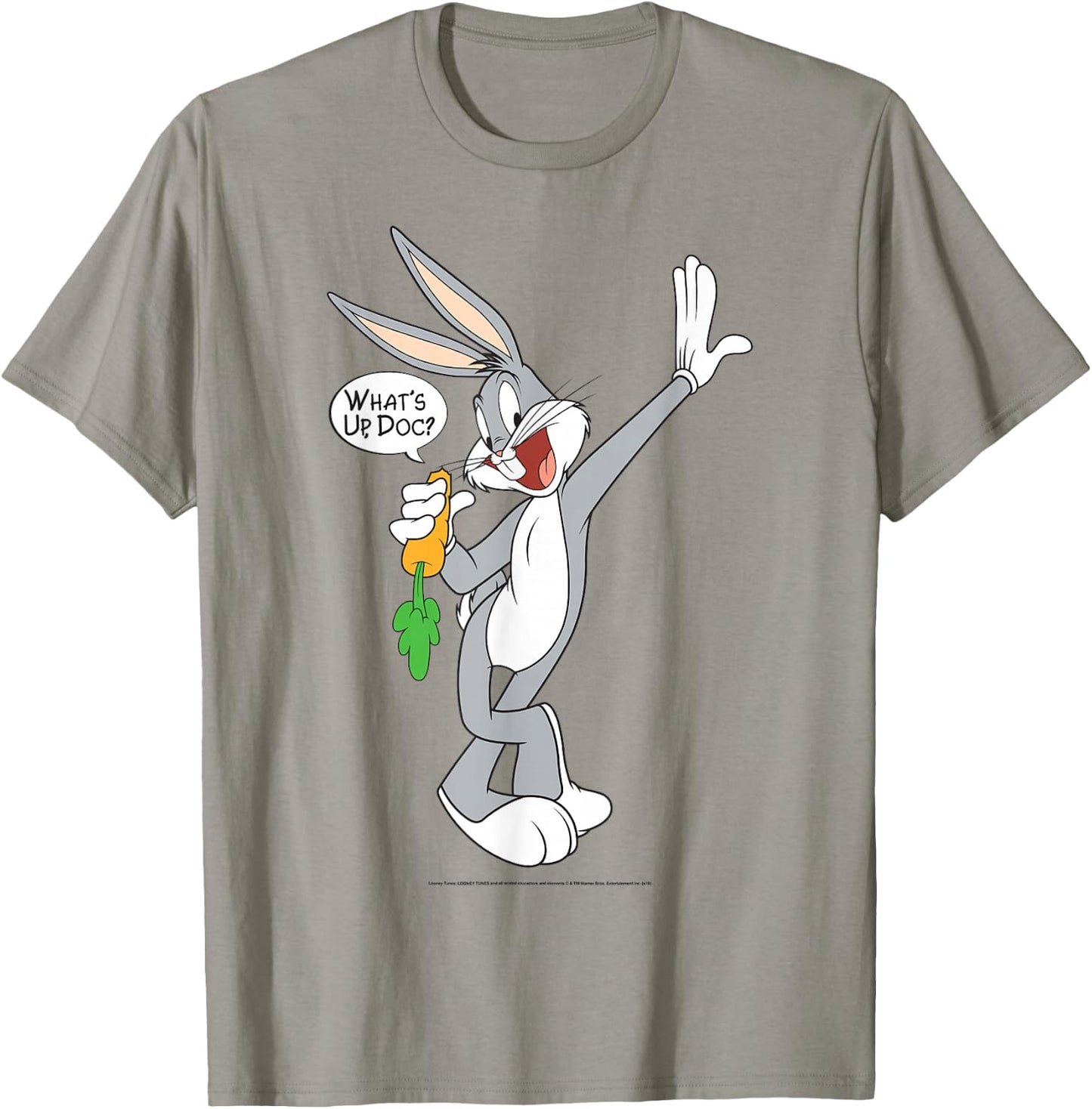 Looney Tunes Bugs Bunny What's Up Doc Portrait Small T-Shirt - T-Shirt | Sand
