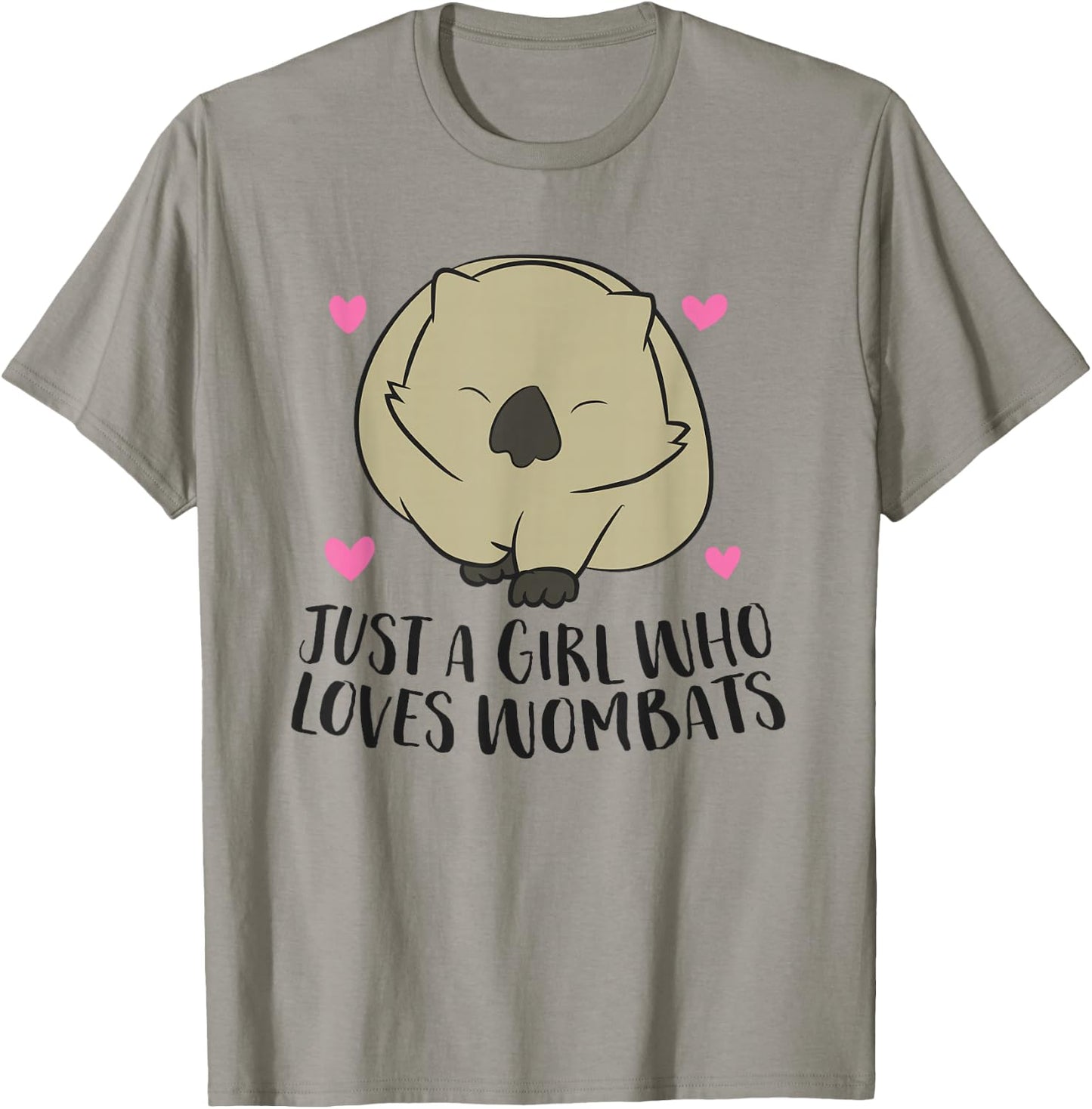 Just a girl who loves wombats T-Shirt - T-Shirt | Sand