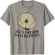 Just a girl who loves wombats T-Shirt - T-Shirt | Sand