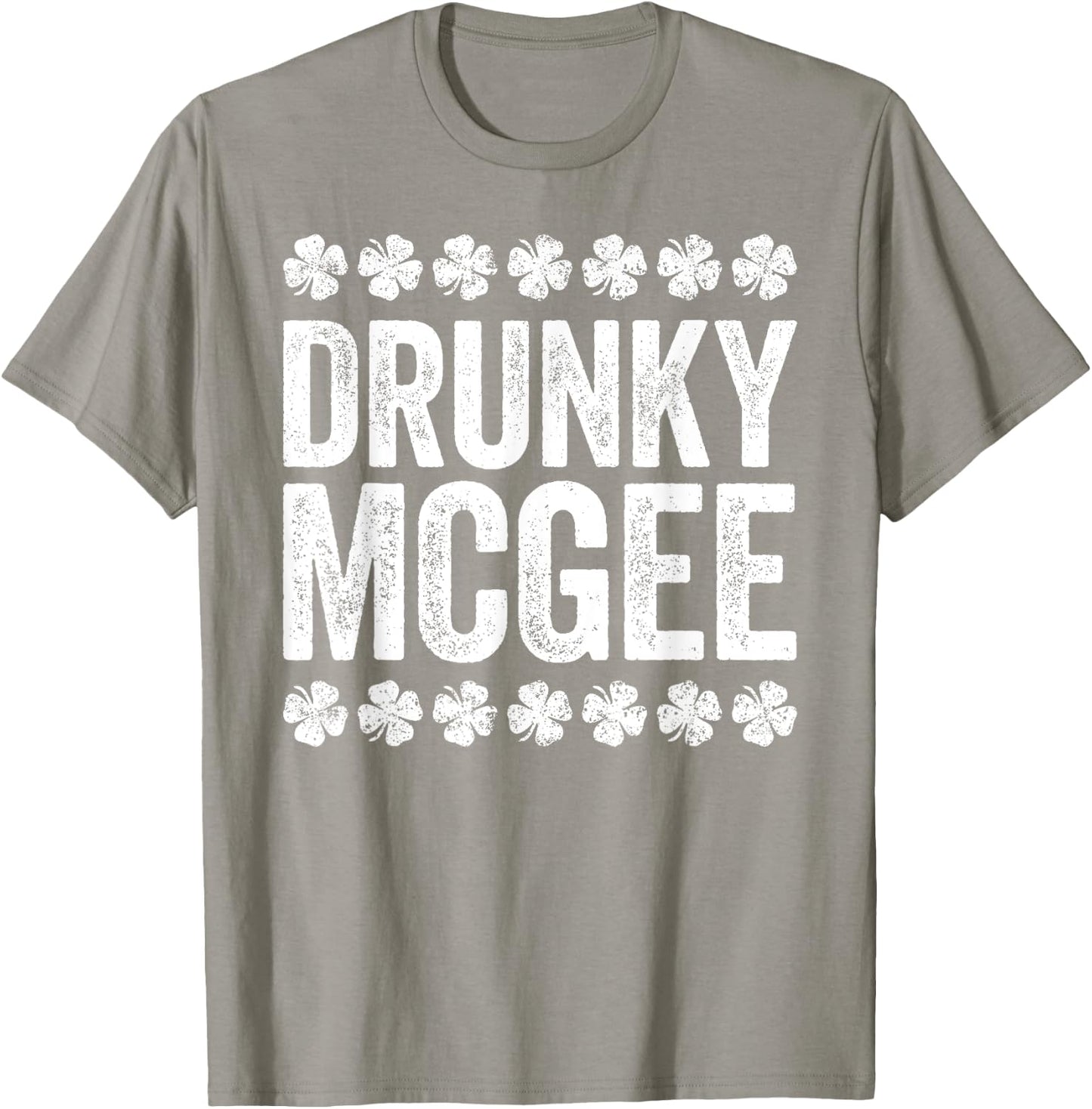 Drunky Mcgee Shirt Couple Irish Men Women St Patricks Day T-Shirt - T-Shirt | Sand