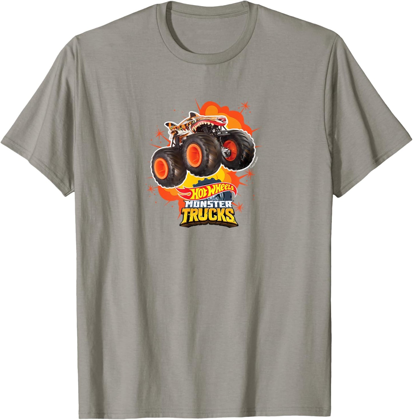 Hot Wheels - Monster Trucks Tiger Shark T-Shirt - T-Shirt | Sand