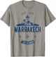 Marrakesh Morocco Jemaa El Fna Marrakech Travel T-Shirt - T-Shirt | Sand