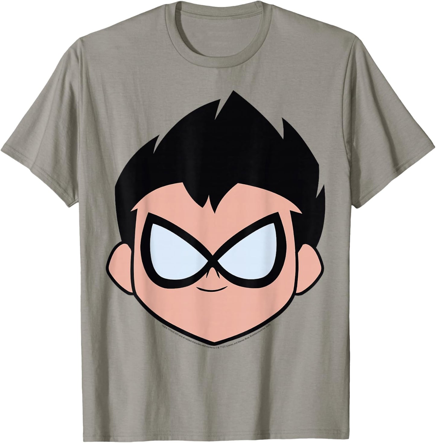 DC Comics Teen Titans Go! Robin Big Face T-Shirt - T-Shirt | Sand
