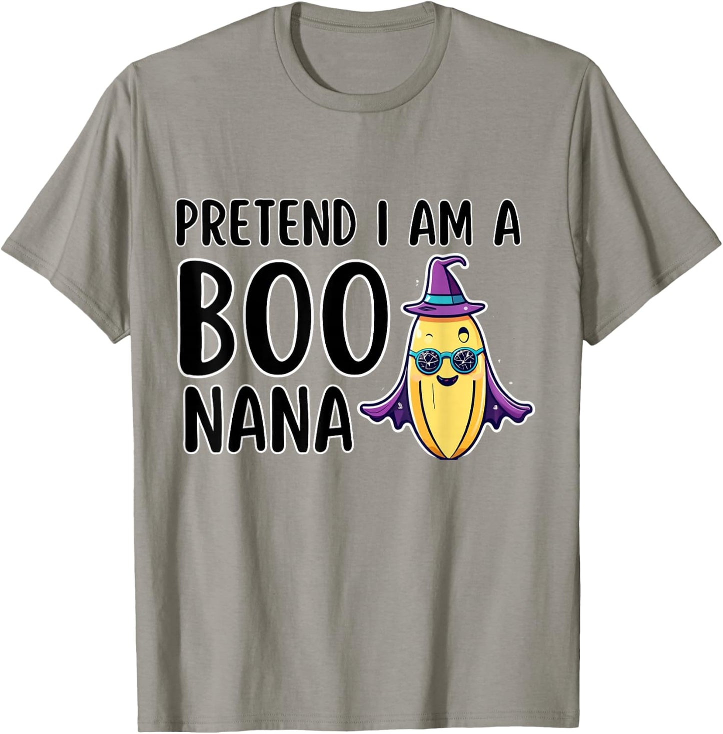 Funny Lazy Halloween Costume Boo Pretend I Am A Banana T-Shirt - T-Shirt | Sand