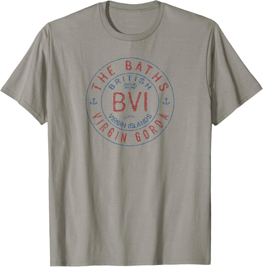 JCombs: The Baths, Virgin Gorda, BVI T-Shirt - T-Shirt | Sand